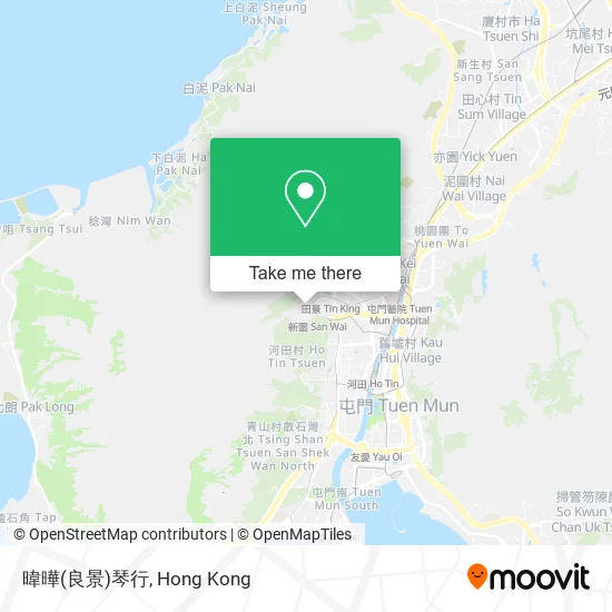 暐曄(良景)琴行地圖