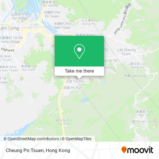 Cheung Po Tsuen map