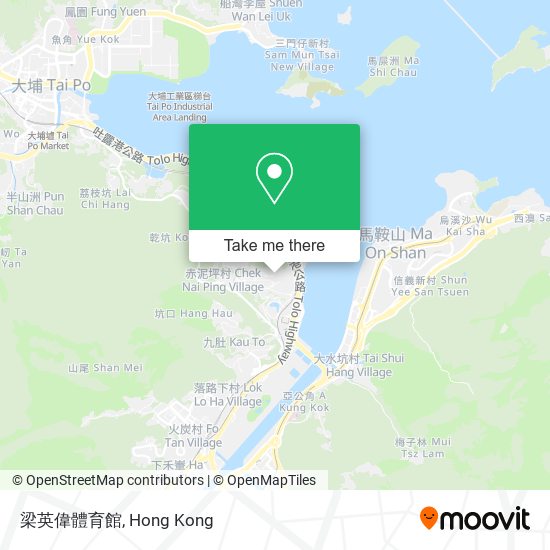 梁英偉體育館 map