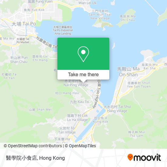 醫學院小食店 map