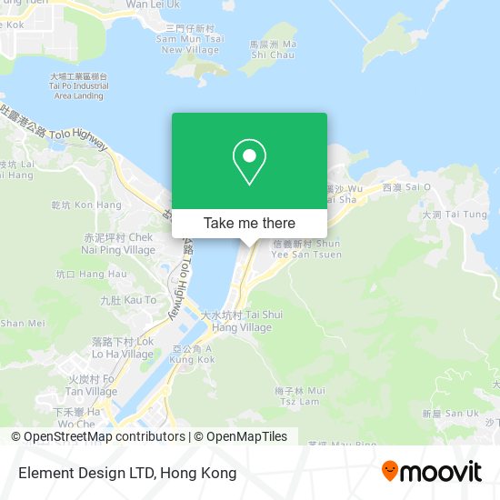 Element Design LTD map