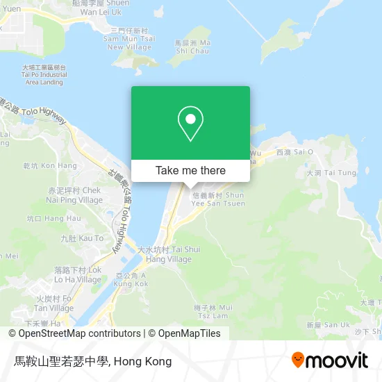 馬鞍山聖若瑟中學 map
