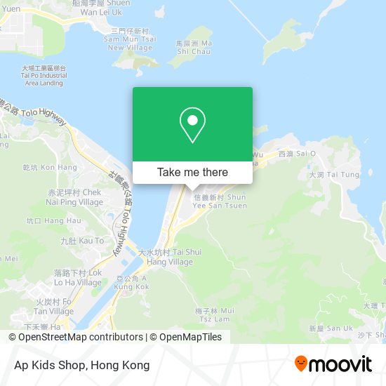 Ap Kids Shop map