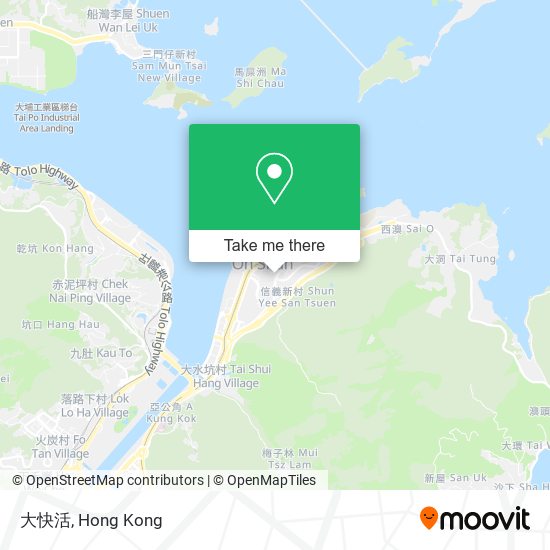 大快活 map