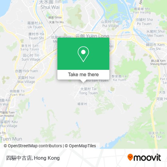 四驅中古店 map