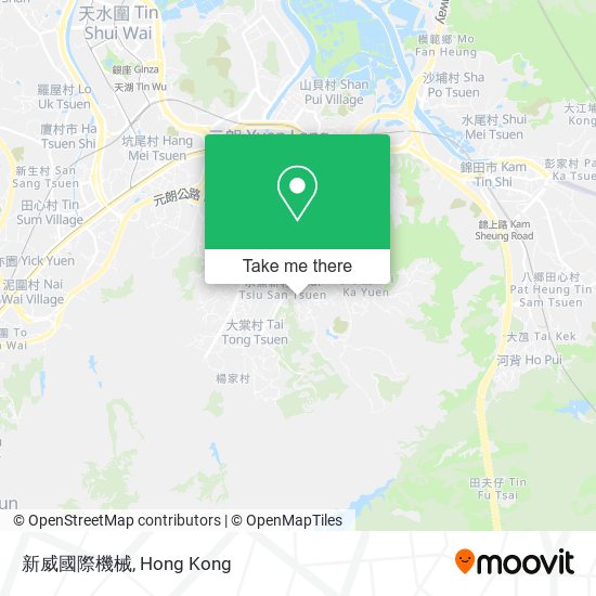 新威國際機械地圖