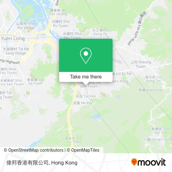 偉邦香港有限公司 map