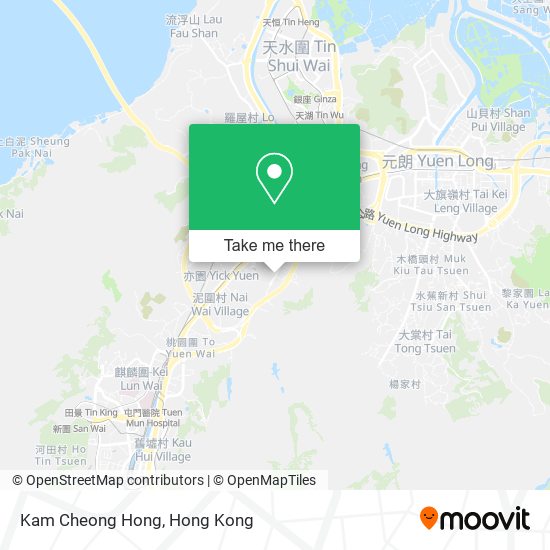 Kam Cheong Hong map