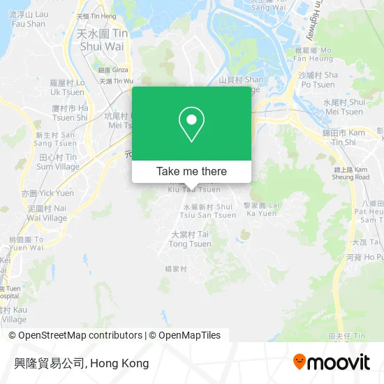 興隆貿易公司地圖