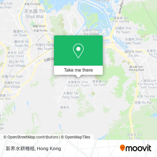 新界水耕種植 map