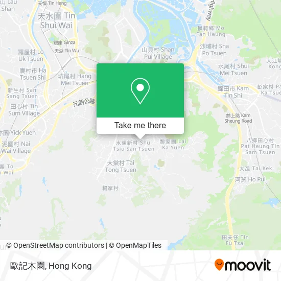 歐記木園地圖