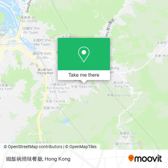 鐵飯碗燒味餐廳地圖