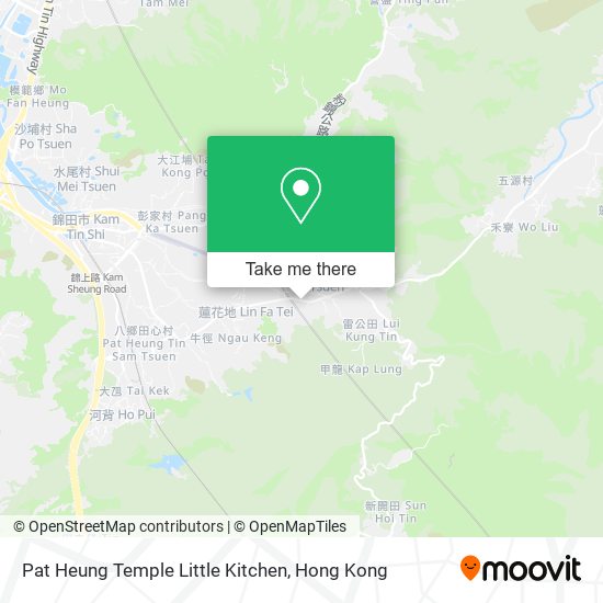 Pat Heung Temple Little Kitchen map