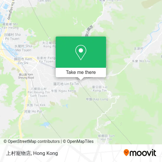 上村寵物店 map