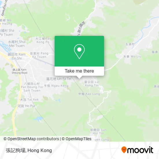 張記狗場 map