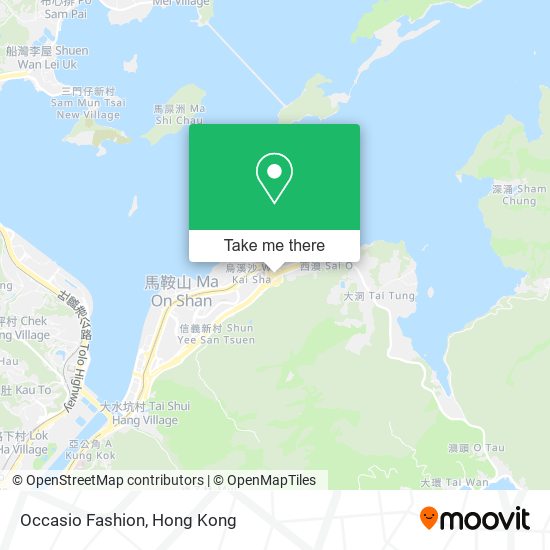 Occasio Fashion地圖