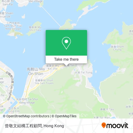 曾敬文結構工程顧問 map