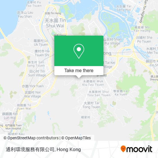 通利環境服務有限公司 map