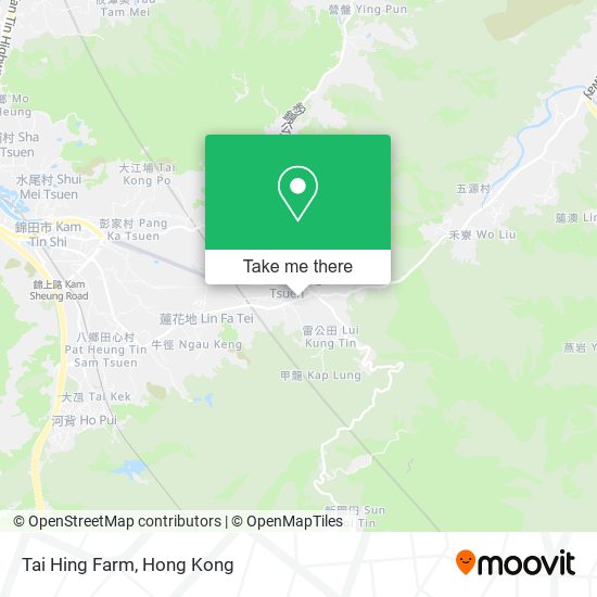 Tai Hing Farm map