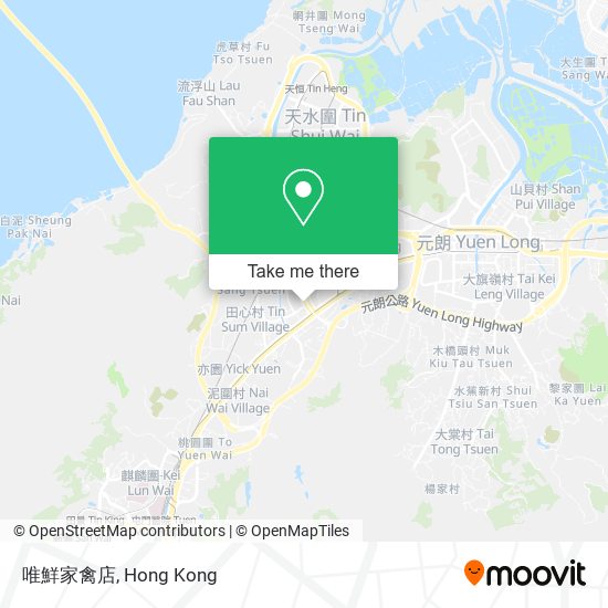 唯鮮家禽店 map