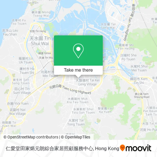 仁愛堂田家炳元朗綜合家居照顧服務中心 map