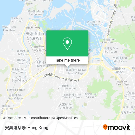 安興遊樂場 map