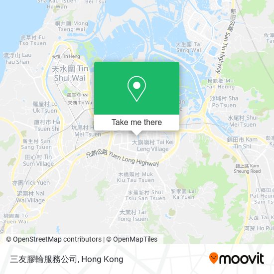 三友膠輪服務公司 map