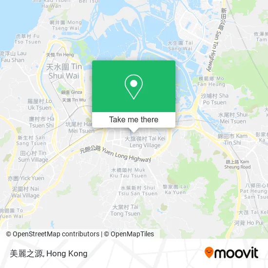 美麗之源 map