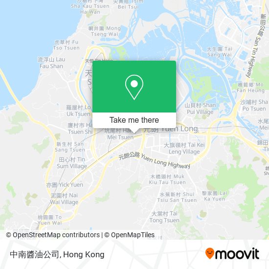 中南醬油公司 map