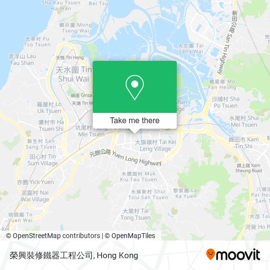 榮興裝修鐵器工程公司 map