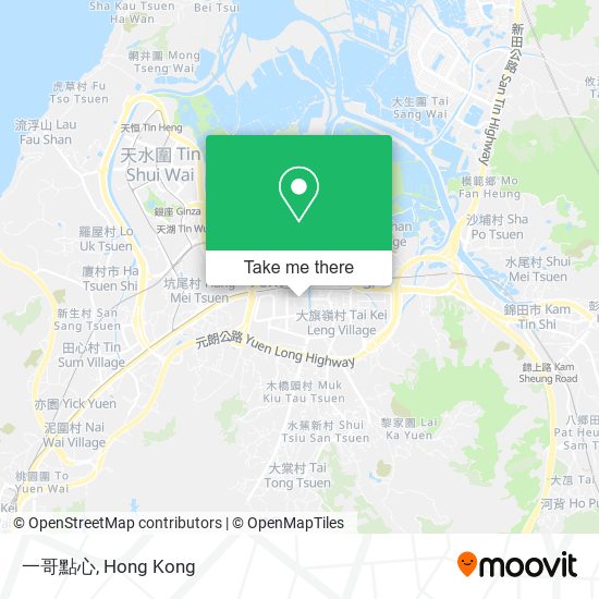 一哥點心 map