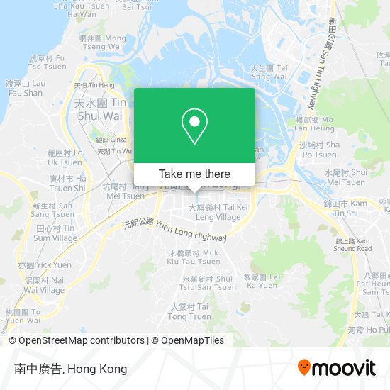 南中廣告 map