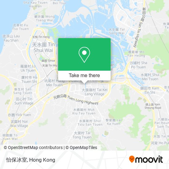 怡保冰室 map