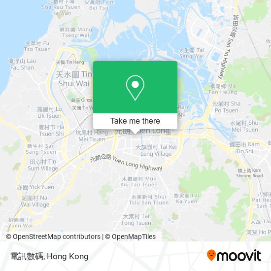 電訊數碼 map