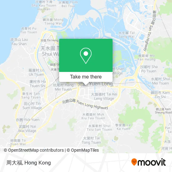 周大福地圖