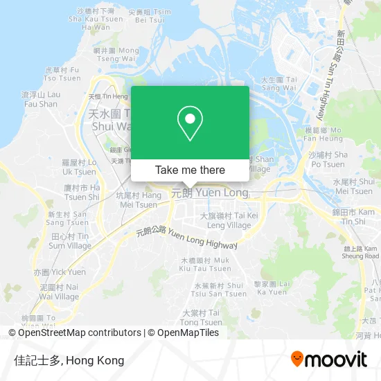 佳記士多 map