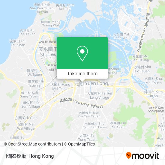 國際餐廳 map