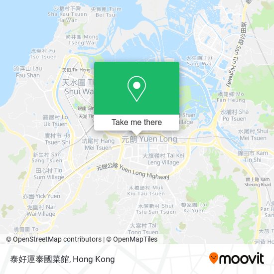 泰好運泰國菜館 map