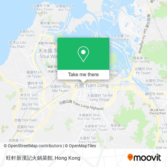 旺軒新漢記火鍋菜館 map