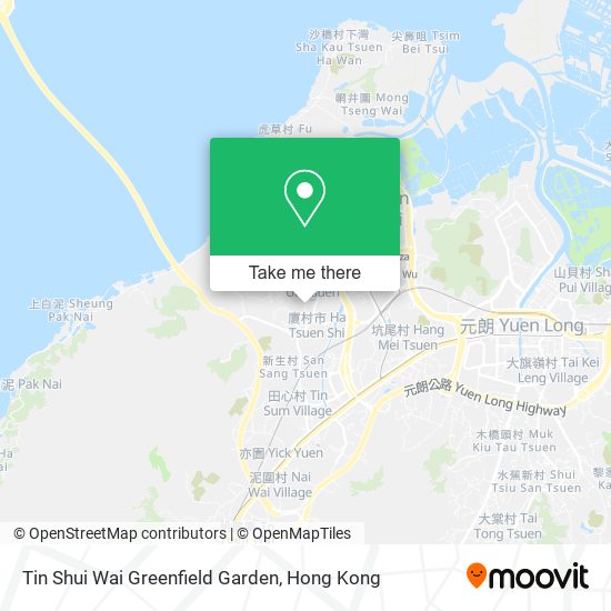 Tin Shui Wai Greenfield Garden地圖