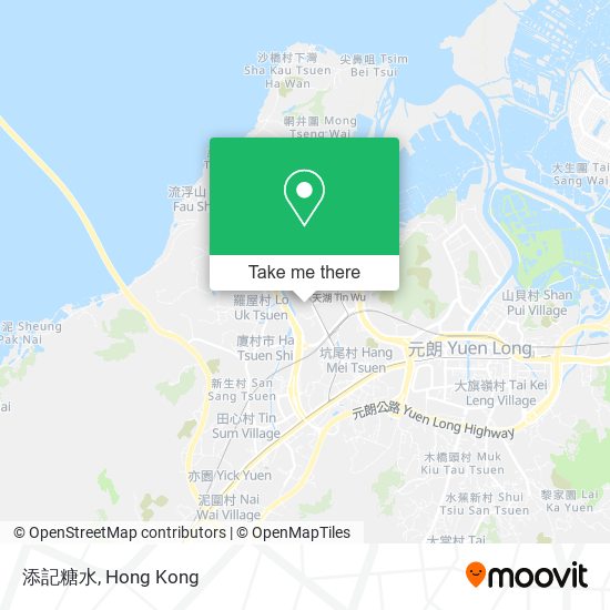 添記糖水 map
