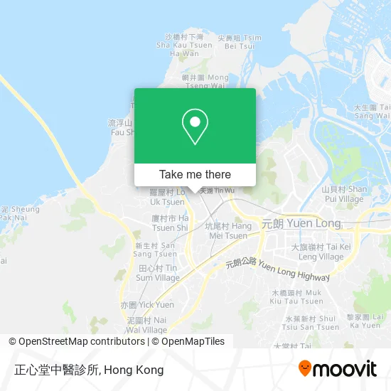 正心堂中醫診所地圖