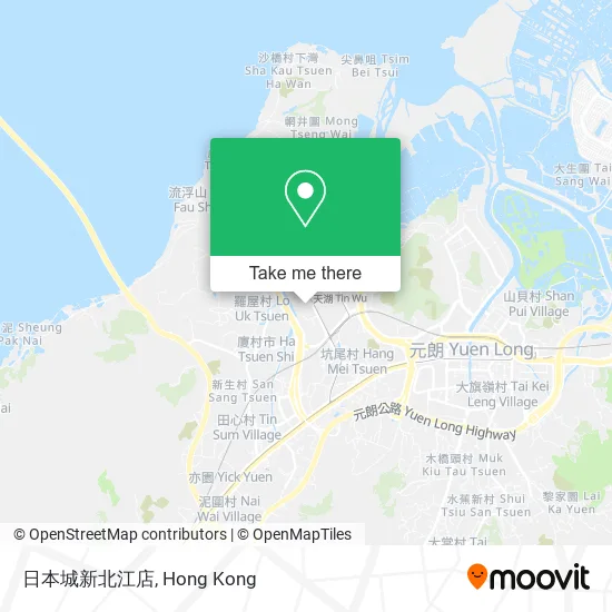 日本城新北江店 map