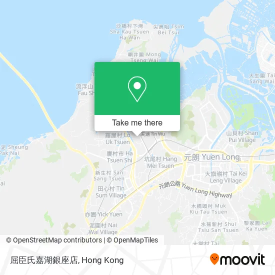 屈臣氏嘉湖銀座店 map