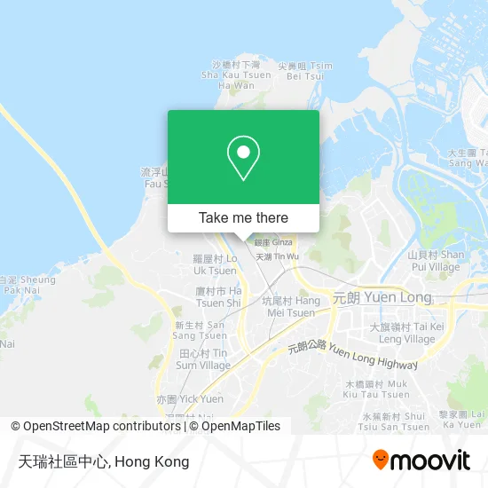 天瑞社區中心地圖