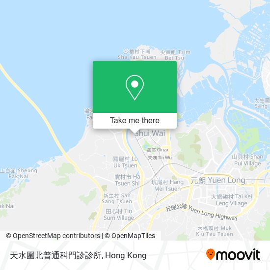 天水圍北普通科門診診所 map