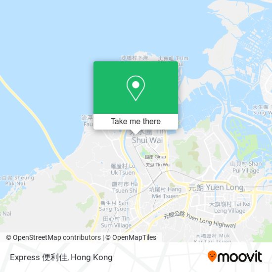 Express 便利佳 map