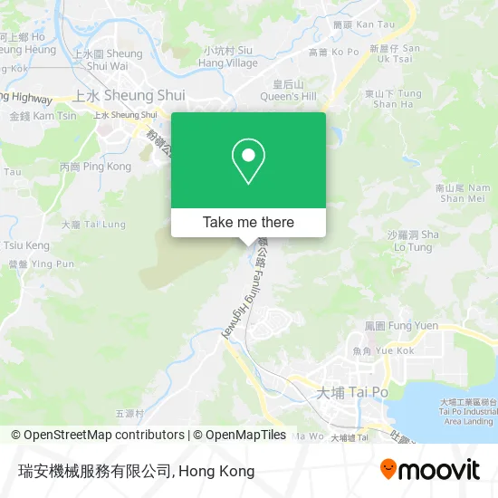 瑞安機械服務有限公司 map