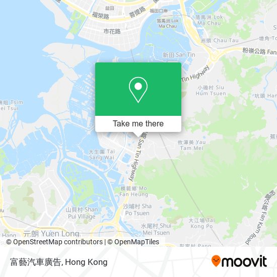 富藝汽車廣告 map