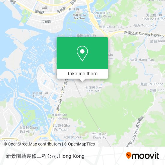 新景園藝裝修工程公司 map